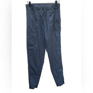 Adar Pro women’s charcoal grey scrub 4 pocket jogger style pants Small